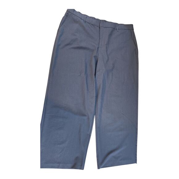 Studio by Torrid plus sz 20R NWT navy pants pockets wide leg high rise peacoat - Picture 2 of 14